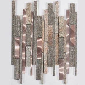 Kenton Gold 30cm x 30cm Mosaic Tile