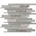 Kenton Ice Silver 30cm x 30cm Mosaic Tile - Job Lot