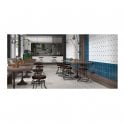 Kenzo Blue 15cm x 15cm Wall Tile