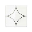 Kenzo Decor Circle Black 15cm x 15cm Wall Tile
