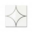 Kenzo Decor Circle Black 15cm x 15cm Wall Tile