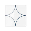 Kenzo Decor Circle Blue 15cm x 15cm Wall Tile