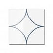 Kenzo Decor Circle Blue 15cm x 15cm Wall Tile