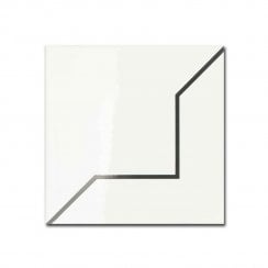 Kenzo Decor Cross Black 15cm x 15cm Wall Tile