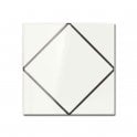 Kenzo Decor Diamond Black 15cm x 15cm Wall Tile