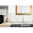 Kenzo Decor Diamond Black 15cm x 15cm Wall Tile
