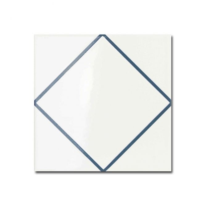 Kenzo Decor Diamond Blue 15cm x 15cm Wall Tile
