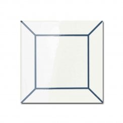 Kenzo Decor Frame Blue 15cm x 15cm Wall Tile