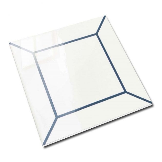 Kenzo Decor Frame Blue 15cm x 15cm Wall Tile