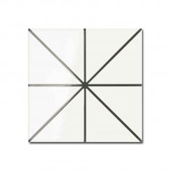 Kenzo Decor Star Black 15cm x 15cm Wall Tile