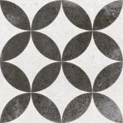 Kerala Black 20cm x 20cm Wall & Floor Tile