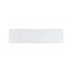 Made In Spain Kezma Metro Flat Matt White 7.5cm x 30cm Wall Tile