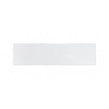 Made In Spain Kezma Metro Flat Matt White 7.5cm x 30cm Wall Tile