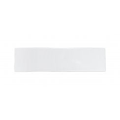 Made In Spain Kezma Metro Flat Matt White 7.5cm x 30cm Wall Tile