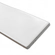 Made In Spain Kezma Metro Flat Matt White 7.5cm x 30cm Wall Tile