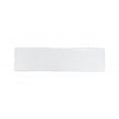 Made In Spain Kezma Metro Flat Matt White 7.5cm x 30cm Wall Tile