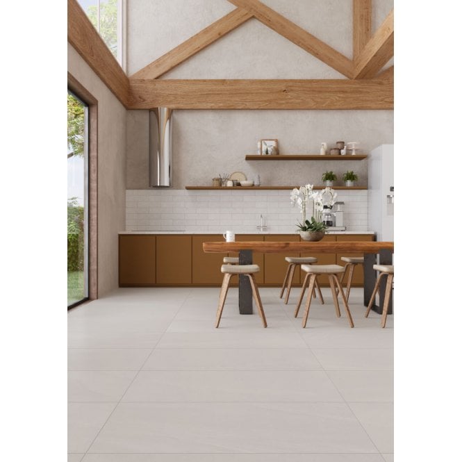Khali Off White 120cm x 120cm Floor Tile