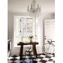 Kings Chess Matt White 29.8cm x 29.8cm Wall & Floor Tile