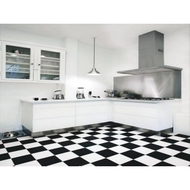 Kings Chess Matt White 29.8cm x 29.8cm Wall & Floor Tile