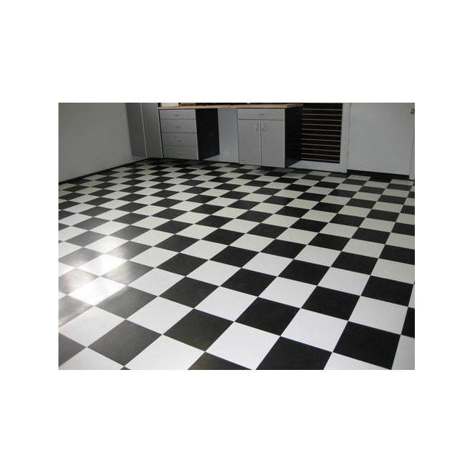 Kings Chess Matt White 29.8cm x 29.8cm Wall & Floor Tile