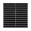 Kit Kat Black 30cm x 29.6cm Mosaic Tile