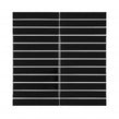 Kit Kat Black 30cm x 29.6cm Mosaic Tile