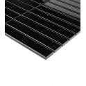 Kit Kat Black 30cm x 29.6cm Mosaic Tile