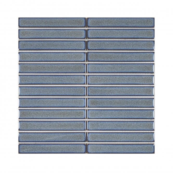 Kit Kat Bluish Grey 30cm x 29.6cm Mosaic Tile