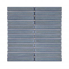 Kit Kat Bluish Grey 30cm x 29.6cm Mosaic Tile
