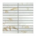 Kit Kat Capel Gold 30cm x 30cm Mosaic Tile