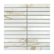 Kit Kat Capel Gold 30cm x 30cm Mosaic Tile