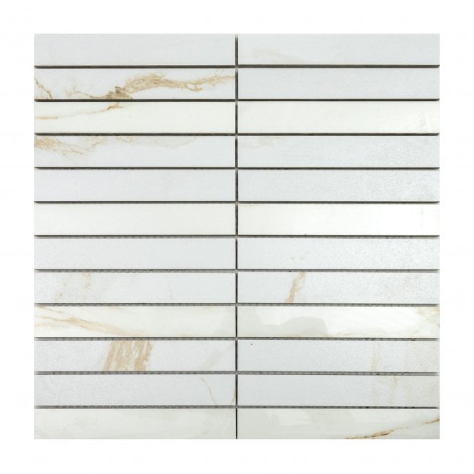 Kit Kat Capel Gold 30cm x 30cm Mosaic Tile
