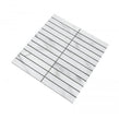 Kit Kat Carrara White 30cm x 30cm Mosaic Tile