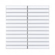 Kit Kat Classic White 30cm x 29.6cm Mosaic Tile
