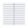 Kit Kat Classic White 30cm x 29.6cm Mosaic Tile