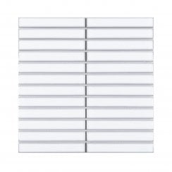 Kit Kat Classic White 30cm x 29.6cm Mosaic Tile