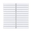 Kit Kat Classic White 30cm x 29.6cm Mosaic Tile