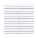 Kit Kat Classic White 30cm x 29.6cm Mosaic Tile