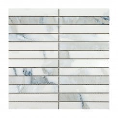 Kit Kat Crash Blue 30cm x 30cm Mosaic Tile