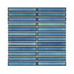 Kit Kat Cyan Blue 30cm x 29.6cm Mosaic Tile