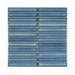 Kit Kat Cyan Blue 30cm x 29.6cm Mosaic Tile