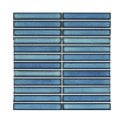Kit Kat Cyan Blue 30cm x 29.6cm Mosaic Tile