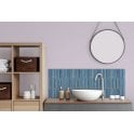 Kit Kat Cyan Blue 30cm x 29.6cm Mosaic Tile