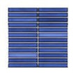 Kit Kat Deep Blue 30cm x 29.6cm Mosaic Tile