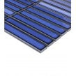 Kit Kat Deep Blue 30cm x 29.6cm Mosaic Tile