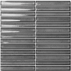 Kit Kat Fairytale Ash Grey 29.9cm x 29.6cm Mosaic Tile