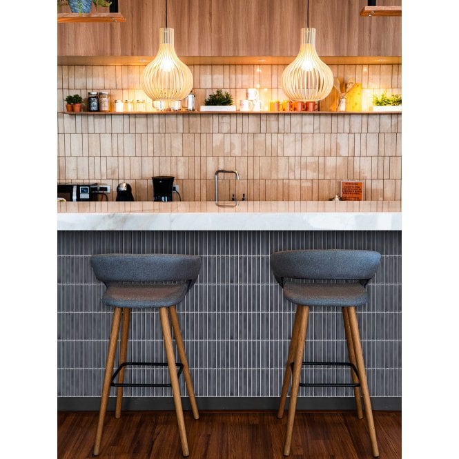 Kit Kat Fairytale Ash Grey 29.9cm x 29.6cm Mosaic Tile