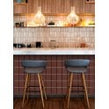 Kit Kat Fairytale Barn Red 29.9cm x 29.6cm Mosaic Tile