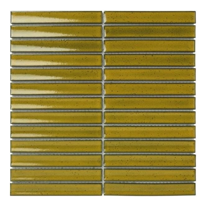 Kit Kat Fairytale Laguna Yellow 29.9cm x 29.6cm Mosaic Tile
