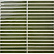 Kit Kat Kiwi Green Gloss 29.7cm x 29.7cm (1.5cm x 14.5cm) Mosaic Tile